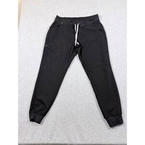 FIGS Zamora Jogger Scrub Pants Womens XL Black FIONx Cargo